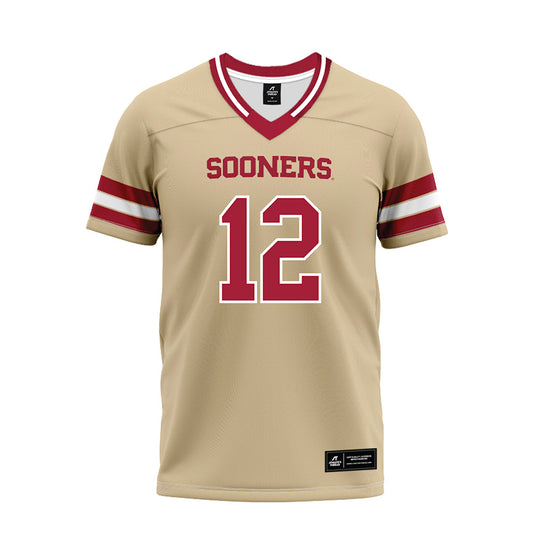 Oklahoma - NCAA Football : Alexia McDaniel - Premium Football Jersey-0