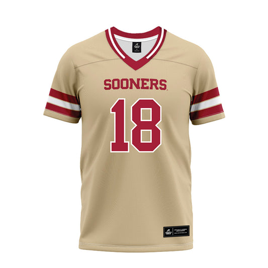 Oklahoma - NCAA Football : Tyler Ruxer - Premium Football Jersey-0