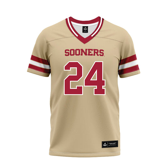 Oklahoma - NCAA Football : Marcus Wimberly - Premium Football Jersey-0