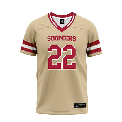 Oklahoma - NCAA Football : Peyton Bowen - Premium Football Jersey-0