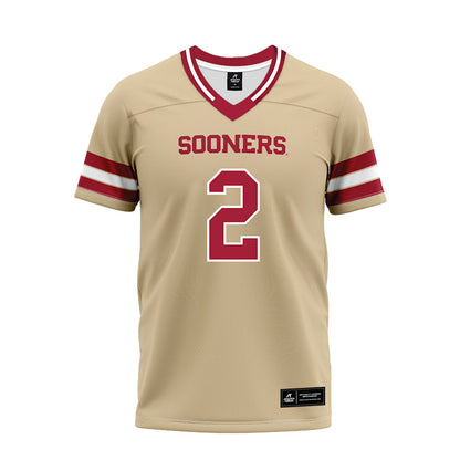 Oklahoma - NCAA Football : Jahsiear Rogers - Premium Football Jersey-0