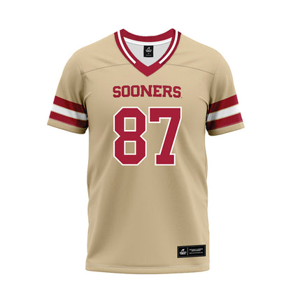 Oklahoma - NCAA Football : Jacob Ulrich - Premium Football Jersey-0