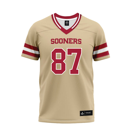 Oklahoma - NCAA Football : Jacob Ulrich - Premium Football Jersey-0