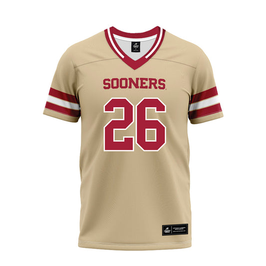 Oklahoma - NCAA Football : Leonard Webster - Premium Football Jersey-0