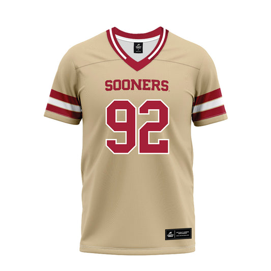 Oklahoma - NCAA Football : Jacob Henry - Premium Football Jersey-0
