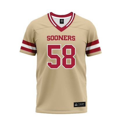 Oklahoma - NCAA Football : James Carrington - Premium Football Jersey-0