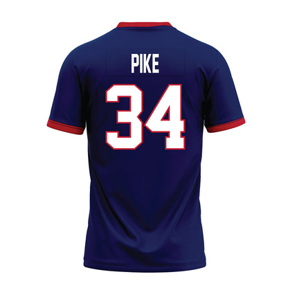 Arizona - NCAA Football : James Pike - Blue Premium Football Jersey-1