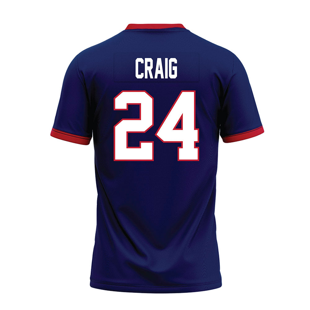 Arizona - NCAA Football : Quincy Craig - Blue Premium Football Jersey-1