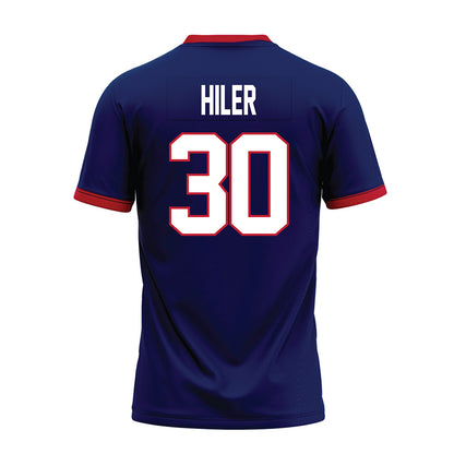 Arizona - NCAA Football : Xaier Hiler - Blue Premium Football Jersey-1