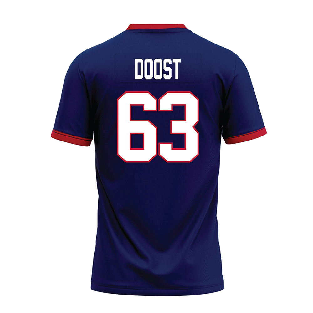 Arizona - NCAA Football : Alexander Doost - Blue Premium Football Jersey-1