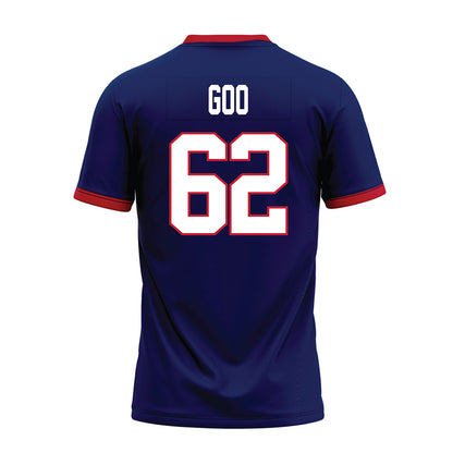 Arizona - NCAA Football : Javian Goo - Blue Premium Football Jersey-1