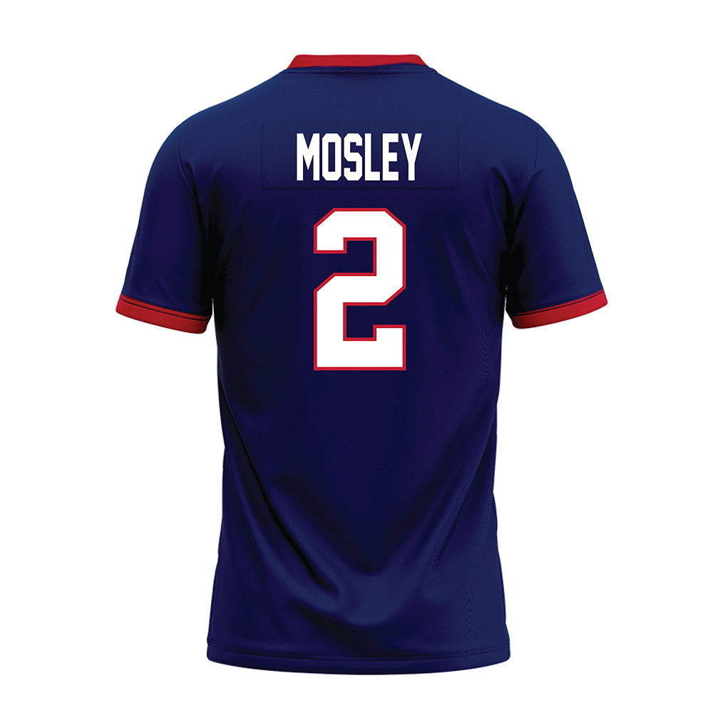 Arizona - NCAA Football : RJ Mosley - Blue Premium Football Jersey-1
