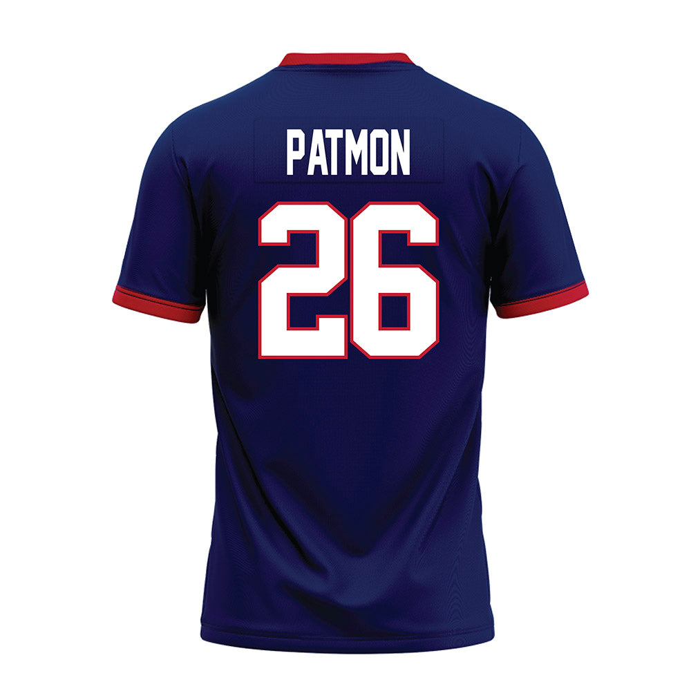 Arizona - NCAA Football : Coleman Patmon - Blue Premium Football Jersey-1