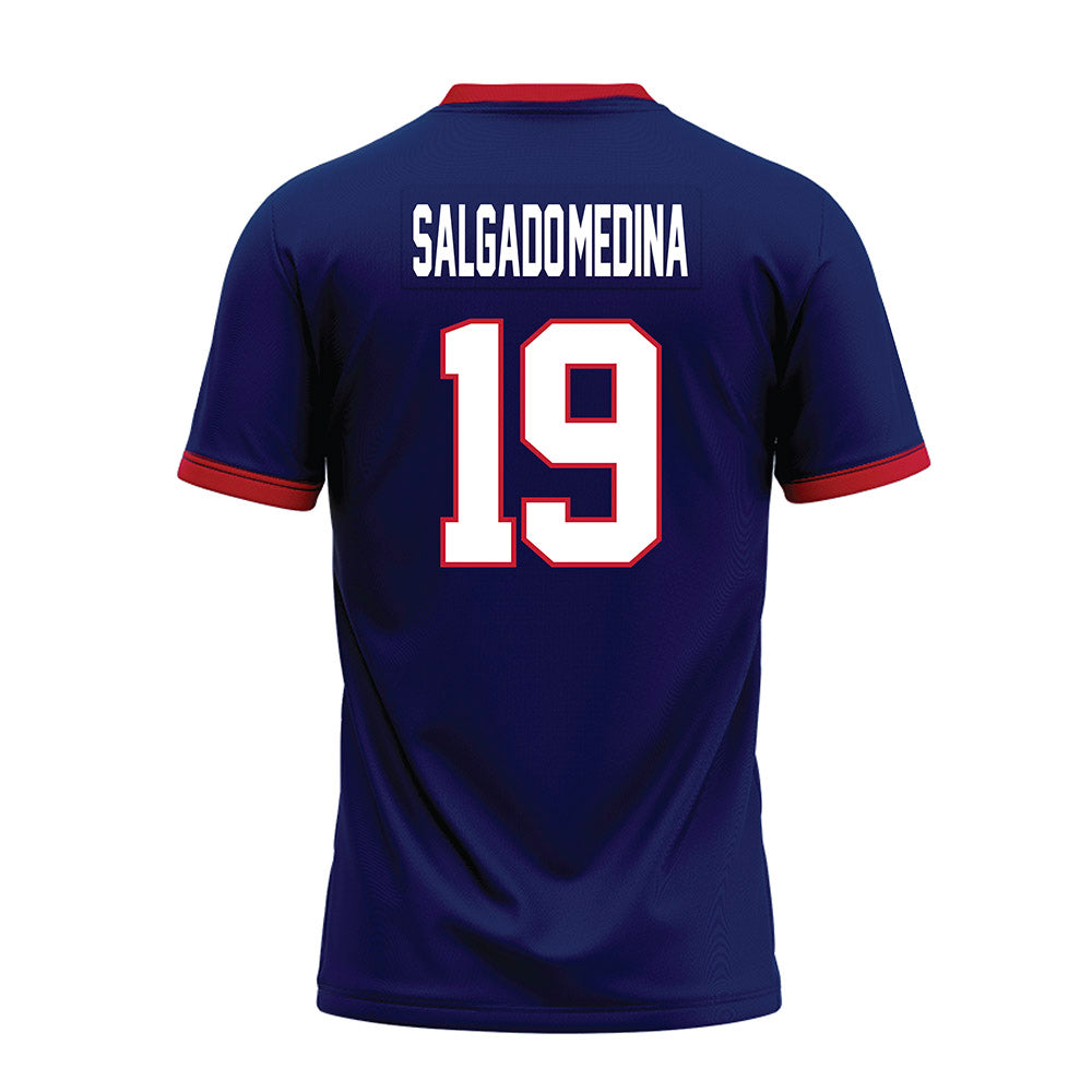 Arizona - NCAA Football : Michael Salgado-Medina - Blue Premium Football Jersey-1