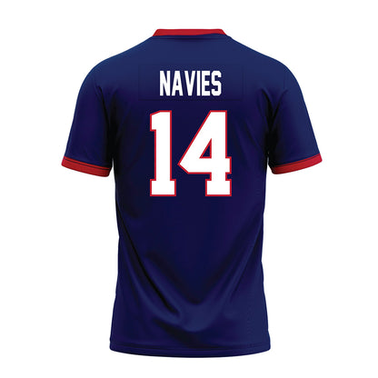 Arizona - NCAA Football : Hannibal Navies - Blue Premium Football Jersey-1