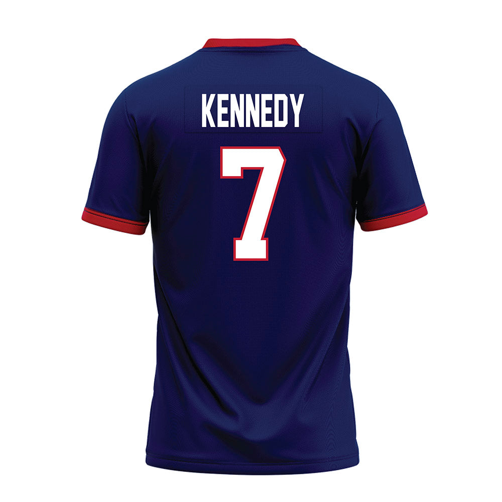 Arizona - NCAA Football : Chase Kennedy - Blue Premium Football Jersey-1
