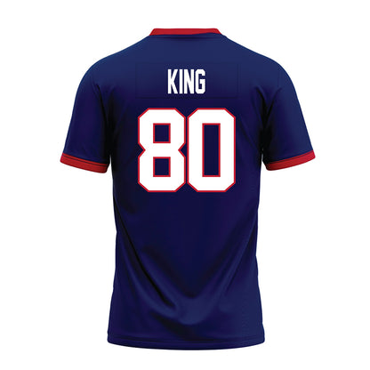 Arizona - NCAA Football : Shane King - Blue Premium Football Jersey-1