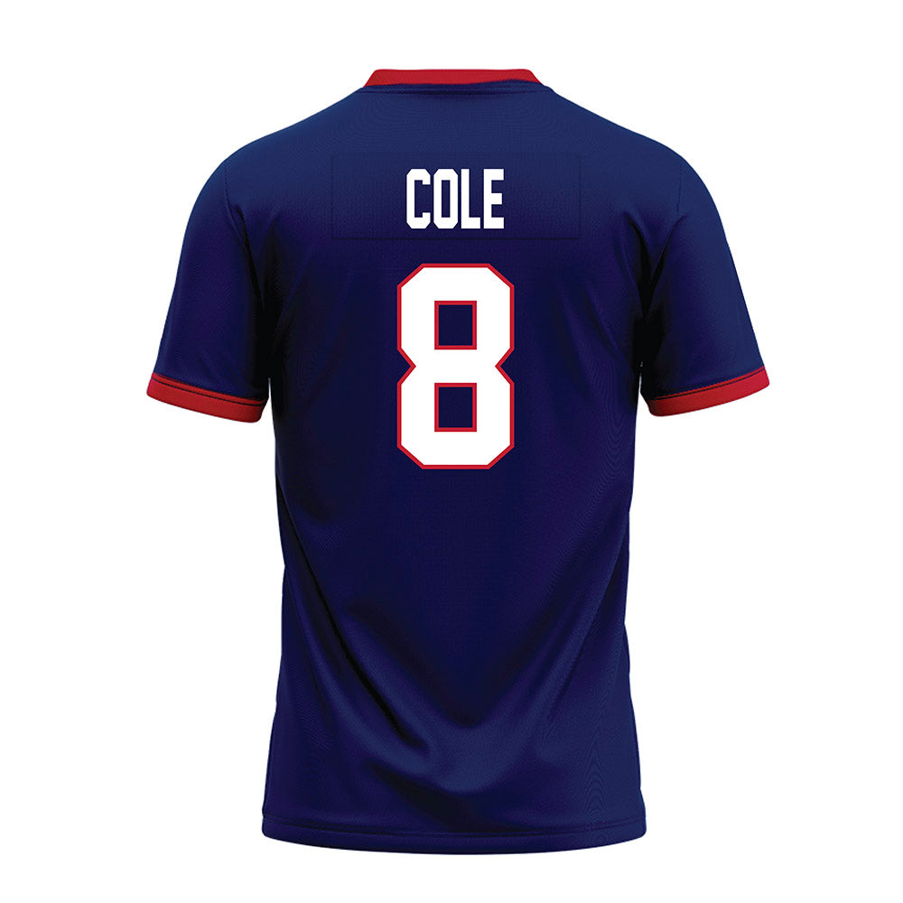 Arizona - NCAA Football : JayVion Cole - Blue Premium Football Jersey-1