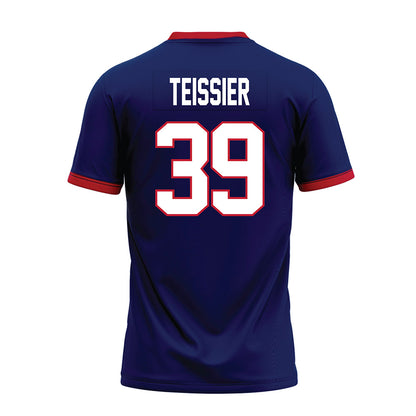 Arizona - NCAA Football : Lachlan Teissier - Blue Premium Football Jersey-1