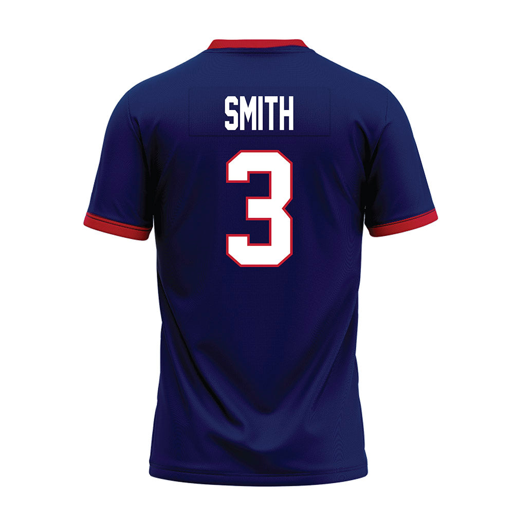 Arizona - NCAA Football : Tre Smith - Blue Premium Football Jersey-1