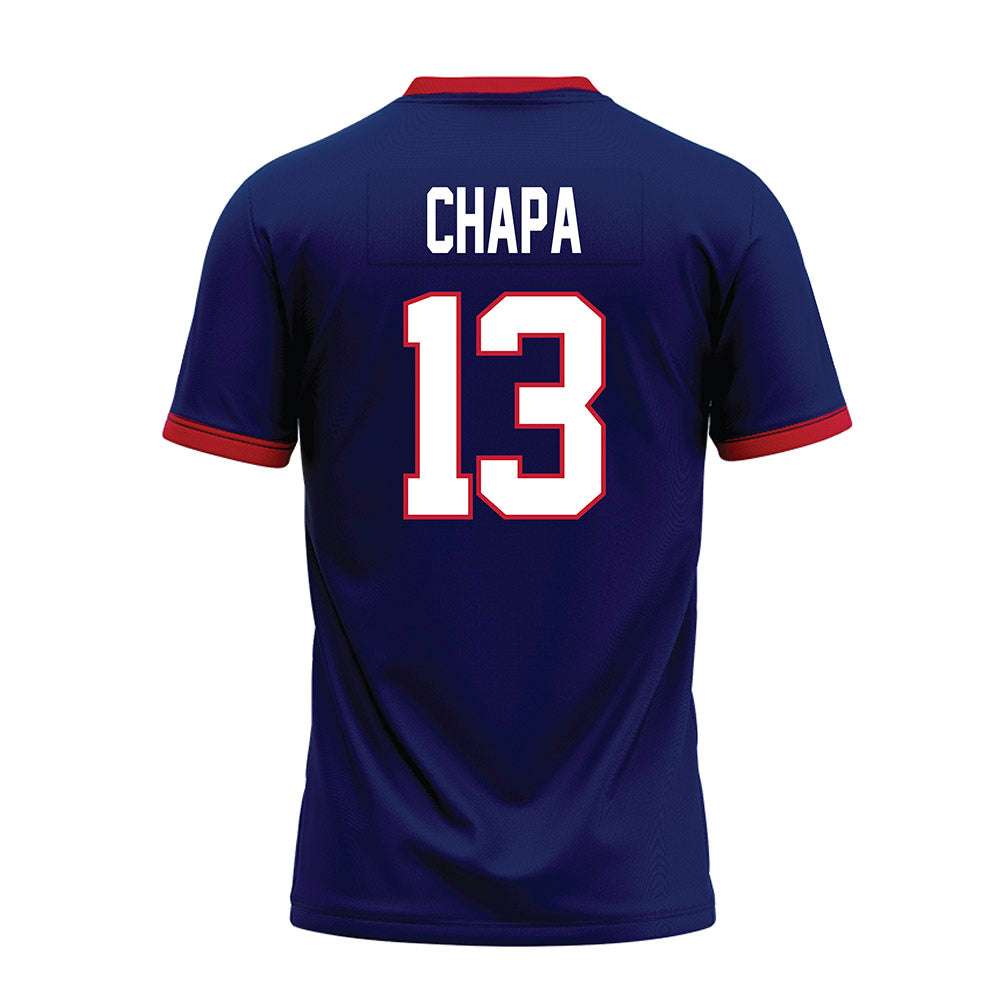 Arizona - NCAA Football : Cam Chapa - Blue Premium Football Jersey-1