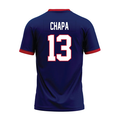 Arizona - NCAA Football : Cam Chapa - Blue Premium Football Jersey-1