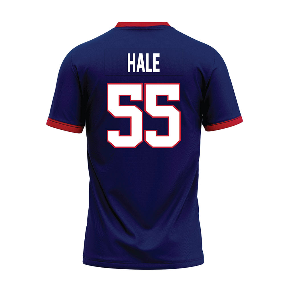 Arizona - NCAA Football : Nate Hale - Blue Premium Football Jersey-1