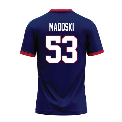 Arizona - NCAA Football : Christian Madoski - Blue Premium Football Jersey
