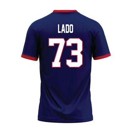 Arizona - NCAA Football : Matthew Lado - Blue Premium Football Jersey