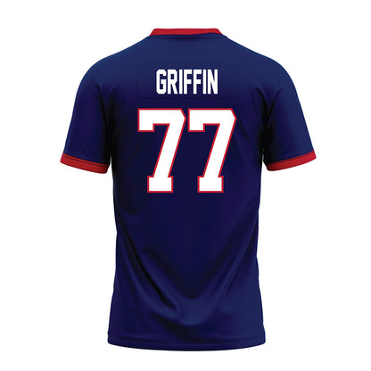 Arizona - NCAA Football : Jake Griffin - Blue Premium Football Jersey-1