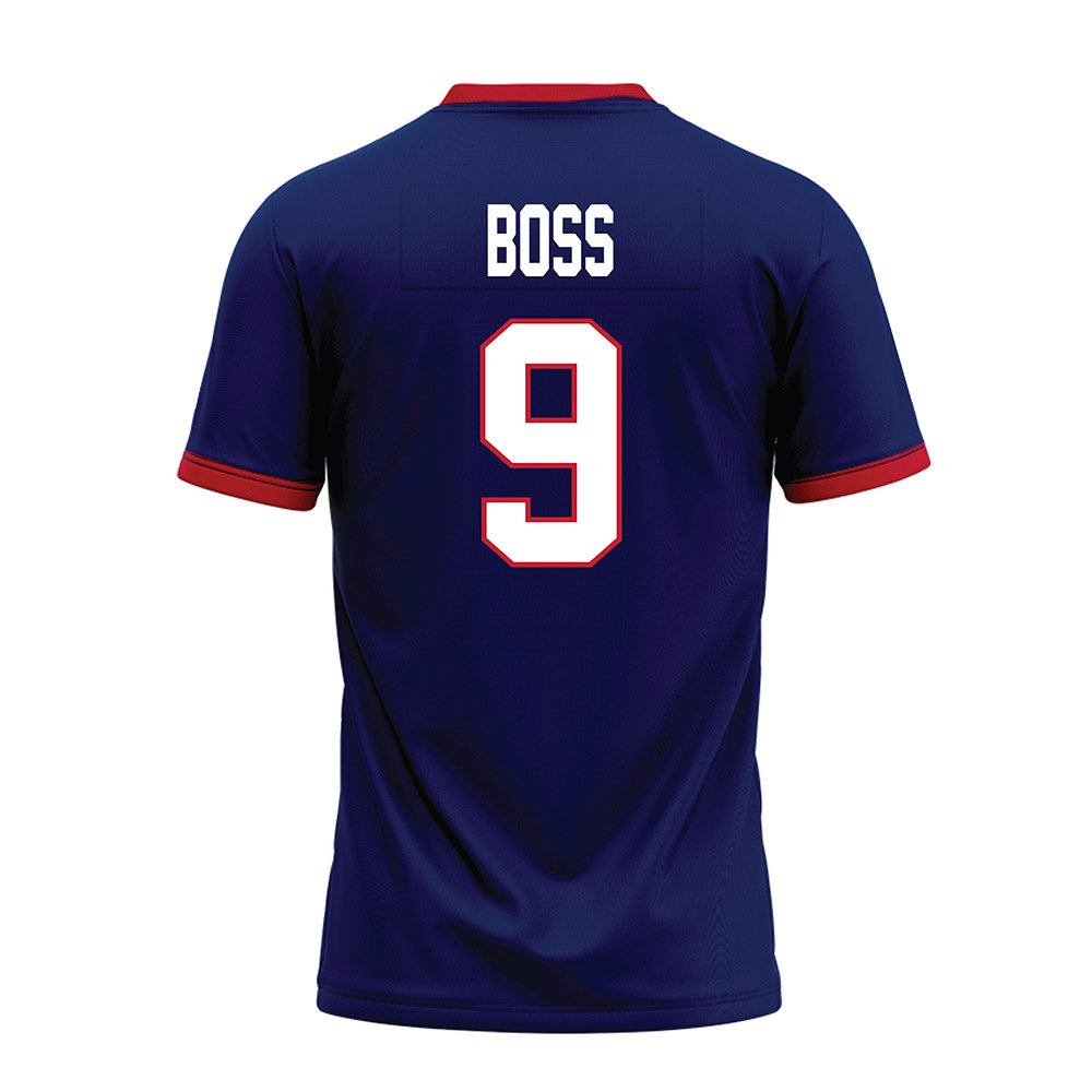 Arizona - NCAA Football : Tyrese Boss - Blue Premium Football Jersey-1