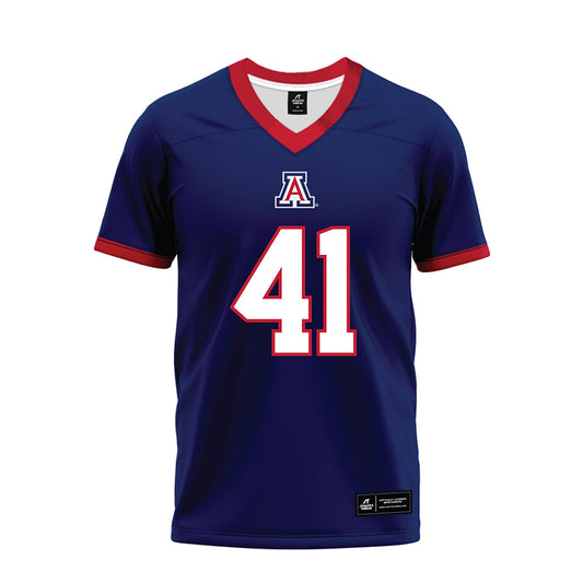 Arizona - NCAA Football : Avery Salerno - Blue Premium Football Jersey-0