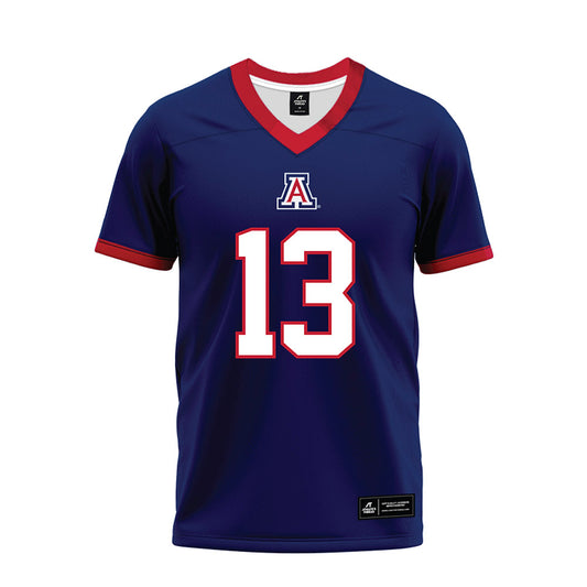 Arizona - NCAA Football : Devin Hyatt - Blue Premium Football Jersey-0