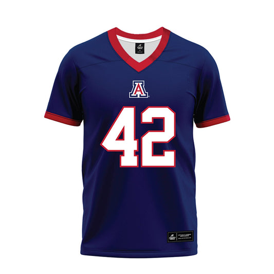 Arizona - NCAA Football : Dominic Lolesio - Blue Premium Football Jersey-0