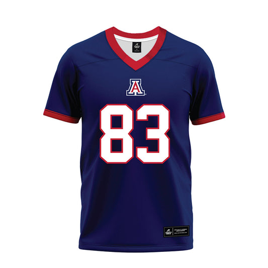 Arizona - NCAA Football : Tyler Mustain - Blue Premium Football Jersey-0