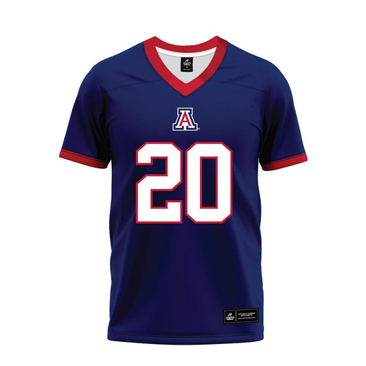 Arizona - NCAA Football : Caleb Ith - Blue Premium Football Jersey-0