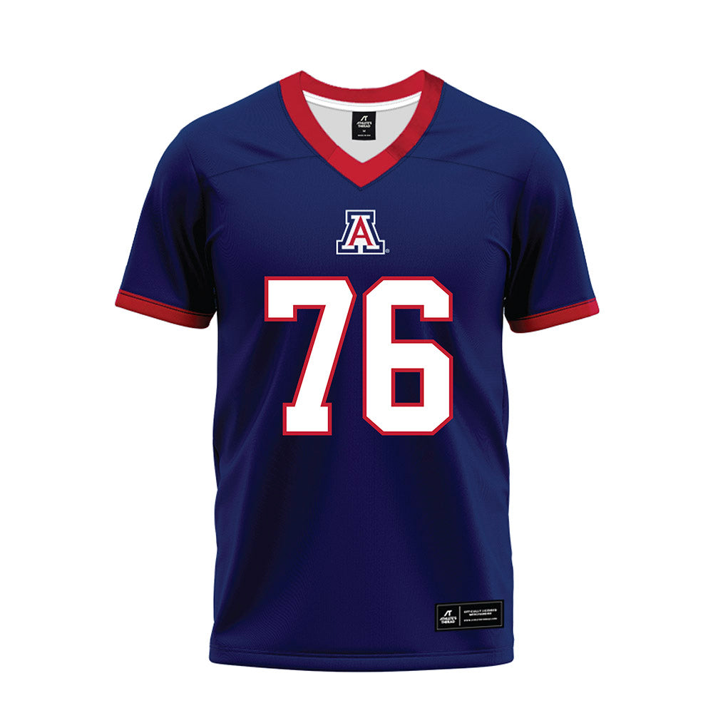 Arizona - NCAA Football : Khalil Sanogo - Blue Premium Football Jersey-0