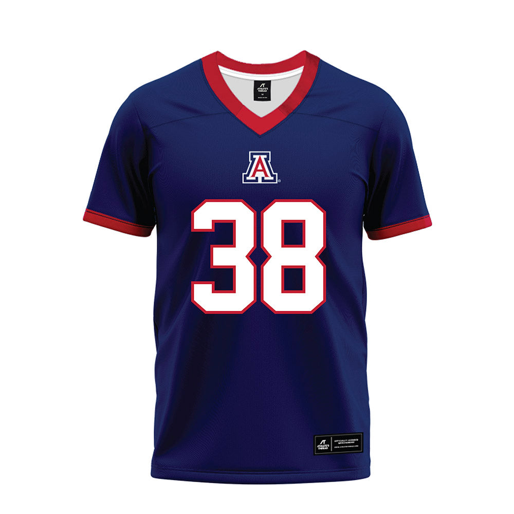 Arizona - NCAA Football : Kevin Moorer II - Blue Premium Football Jersey-0