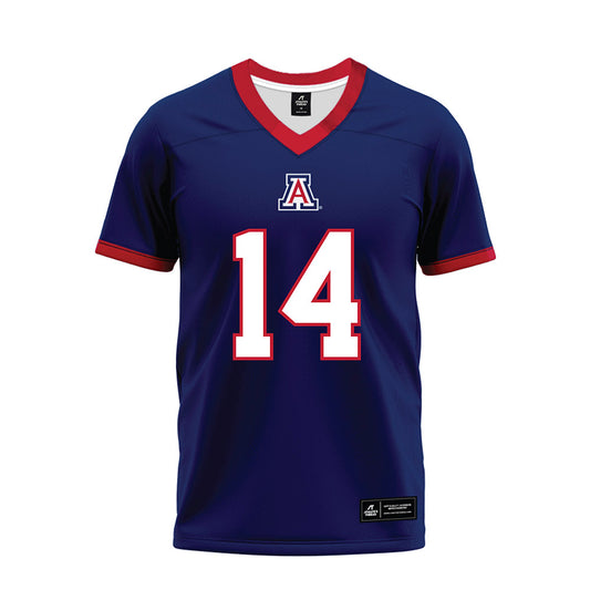 Arizona - NCAA Football : Hannibal Navies - Blue Premium Football Jersey-0