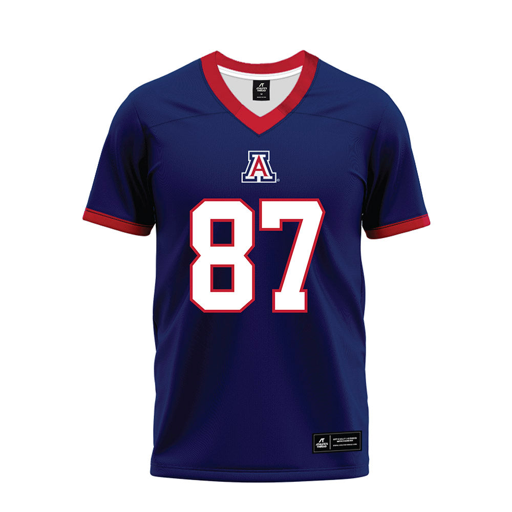 Arizona - NCAA Football : Tyler Powell - Blue Premium Football Jersey-0