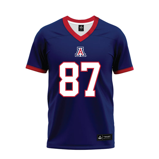 Arizona - NCAA Football : Tyler Powell - Blue Premium Football Jersey-0