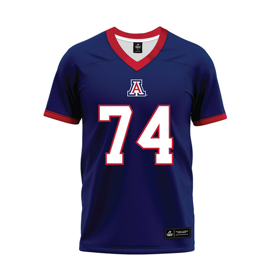 Arizona - NCAA Football : Justin Morales - Blue Premium Football Jersey-0