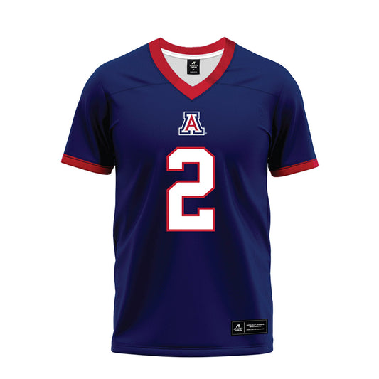 Arizona - NCAA Football : RJ Mosley - Blue Premium Football Jersey-0