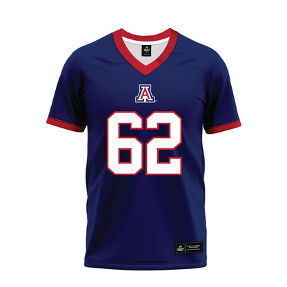 Arizona - NCAA Football : Javian Goo - Blue Premium Football Jersey-0
