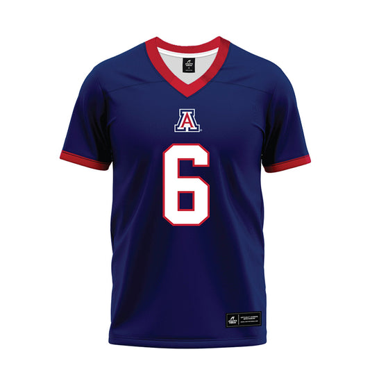 Arizona - NCAA Football : Cornelius Warren - Blue Premium Football Jersey-0