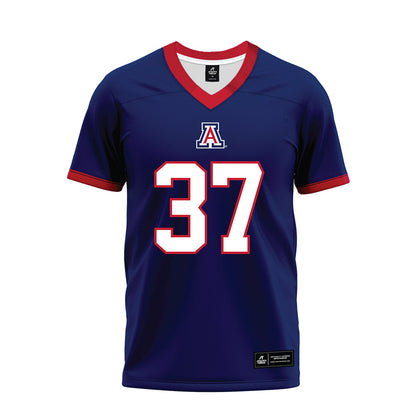 Arizona - NCAA Football : Chase Ridley - Blue Premium Football Jersey-0