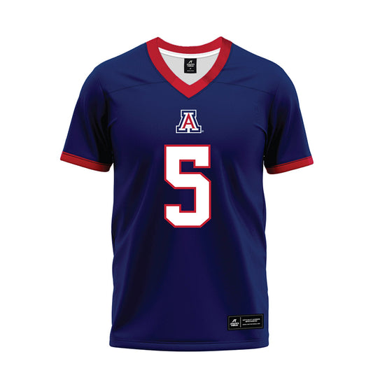 Arizona - NCAA Football : Giovanni Richardson - Blue Premium Football Jersey-0