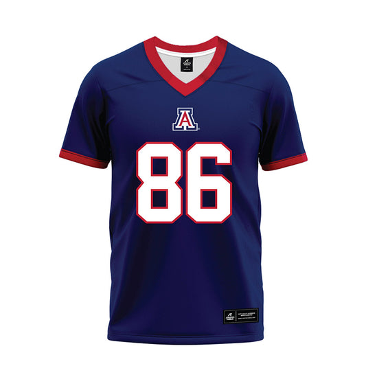 Arizona - NCAA Football : Arthur Ban - Blue Premium Football Jersey-0