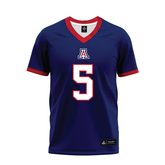 Arizona - NCAA Football : Gio Richardson - Blue Premium Football Jersey-0
