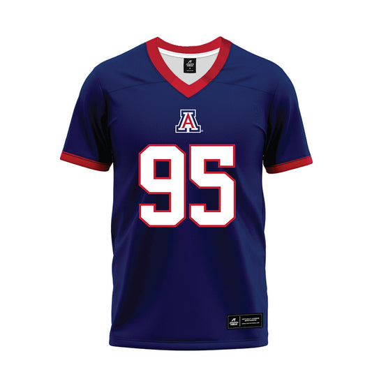 Arizona - NCAA Football : Leroy Palu - Blue Premium Football Jersey-0